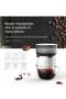 Smart Mini Portable Coffee Maker,304 Stainless Steel Mesh Filter,Rapid Water Injection,Quick Brew - 2