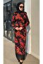 Tasseled Floral Patterned Dress 26Ss5016 - 2