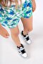 Long Top Unisex Blue Children's Sports Sneakers - 2