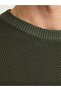 Strickpullover Einfarbig Strickpullover - 5