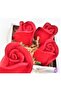 5cm Rose Flower, Buds Flower Silicone Mold K-069, Scented Stone Soap Plaster Candle Mold - 3