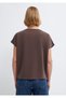 Soft-Premium Brown (Tencel) ™ ) Liyosel Blended T-Shirt Loose Fit / Relaxed Comfortable Cut 167245-87537 - 5