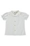 Buttoned Baby Collar Shirt 6-18 Months - Ecru