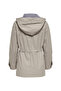 سترة نسائية رمادية ONLRACE SHORT RAINCOAT OTW - 2