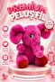Plush Baby Elephant Toy 22 cm – Soft Plush Sleeping Companion – Cute Elephant