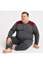 Men's High Quality Interlock Combed Cotton Plus Size Pajama Set 18540 - 5