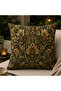 Tapestry Patterned Throw Pillow Cover Set of 4 Modern Bohemian Decorative Pillow Covers Green Beige (Double Sided) - 5