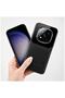 Xiaomi Poco X7 Compatible Case Zebana Lens Leather Case Black - 3