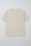 Boy's T-Shirt with Letter Print and Coat of Arms Detail, Ages 9-14, Cream - 5