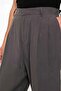 Anthracite High Waist Pleated Baggy Men's Trousers - 5