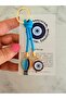 Nazar Beaded Balloon Keychain – Meaningful Gift, Birthday & Baby Gift