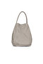 Grey leather women's shoulder bag 01wb0014 - 4