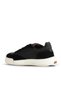 Black Leather/Suede Men's Casual Shoes 16Ma8244 - 4