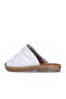 White Leather Women Espadrilles Slipper 01Wl4617 - 4