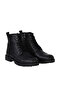 Black Flotter Leather Men's Flat Boots 43Mb2500035 - 2
