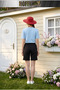 Unisex Casual Short Sleeve Set with Black Drinks Print Outdoor Spring/Summer Fullshorts - 5