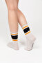 Unisex 2-Piece Embroidered Logo Socks - Old-School - 6