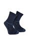 Trekking Extra Padded, Shock-Absorbing Winter Unisex Children's Socks 3-Pack Navy Blue - 2