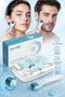 Bio Roller G10, Dermaroller, 10-Head Dermapen, Titanium Needle Dermapen, Microneedle Roller, Facial Skin Care Tool, Hair Beard Dermaroller, Micro Needling Kit, Women's and Men's Dermaroller Massage Tool