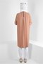 TWO COLOR TUNIC WITH ELASTIC CUFFS 43914 - 3