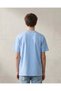 Senior Boys Blue Printed T-shirt - 3