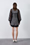 Long Mesh Shirt with Pocket Detail - 4