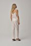 Vegan Silk Kimono Women's Pajama Set - Lx.25231 Ivory - 5