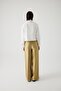 Embroidered Detail Cotton Straight-Cut Ecru Shirt - 3