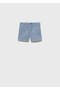 Waist tie detailed cotton shorts - 2