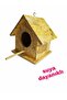 Wooden Bird Nest Bird House Outdoor Water Resistant - 2