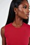 Busem Crew Neck Sleeveless Basic Blouse - 7