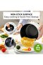 BT Electric Hot Pot 1.5L Ramen & Noodle Cooker with Lid and Steamer, Non-Stick Mini Hotpot for Dorm & Home - 2
