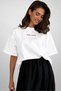Toxic Mood Printed/White 100% Cotton 24/1 Oversize Tshirt - 4