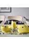 MATA 4-piece eating set, light yellow - 2