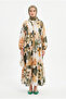 Women's Modal Fabric Drapey Long Dress - 3