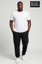 Men's Plus Size Double Jogger Slim Fit Sweatpants Set with Elasticated Cuffs Spr26Bea951+2 - 2