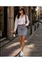 Lycra Stretchy Plain Basic Skirt - 3