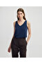 Contrast Spiral String T-Shirt