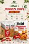 Nutrition Hummus Sweet Chilli Chips – 10g Protein, 50% Less Fat, 60g Pack (Pack Of 20)