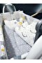 45x85 Sleeping Set Mother's Side Basket For Crib *crib Not Included - Bottom Opening Cushion Gift* - 3