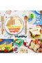 28-Piece Sandwich Cutters Set,Vegetable Cookie Cutters,Stainless Steel Fruit Shape,Cartoon Animal Bento Food Cutter Stamps,with 10 Cartoon Toothpicks,for Kids