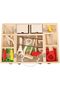 Montessori Wooden Repairing Toolbox,Portable Simulation Toy,Disassembling Assembling Screws Nuts,Educational,Fine Motor Skills,for Toddlers 36+ Months - 3
