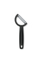 6.0950.3 Rho Straight Edge Single Side Peeler Black - 2