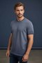 Men's Basic T-Shirt Slim Fit Crew Neck Pack of Cotton Comfortable Casual T-Shirt Color: Light Navy Blue-179
