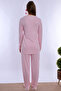 Effortt Powder Maternity and Postpartum Robe Pajama Set - 6