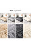 Plush Elastic Sofa Cover 3-Seater Washable Stretchable Armchair Slipcover - 3