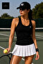 Women's White W Embroidered Black Luxury Sports Hat-Phenomenon Selection