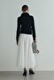 White Liza Belted Skirt - 5