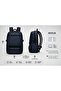 Voyager - Navy Blue Backpack Outdoor 35L - Half Mountaineer 35 Liter Volume Travel Backpack with 15.6'' Laptop Protective Pad Compartment - 6
