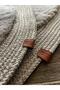 Premium Plush Jute Edge Detailed Non-Slip Base 2-Piece Bath Mat Set 90X60 & 50X70 - 7